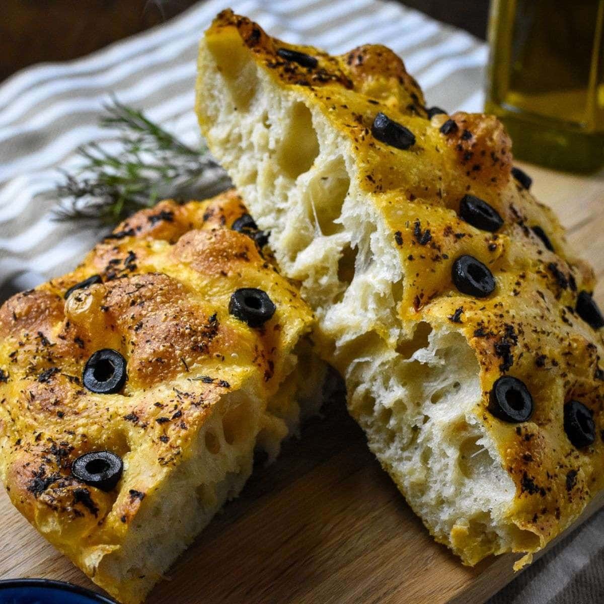 Olive focaccia