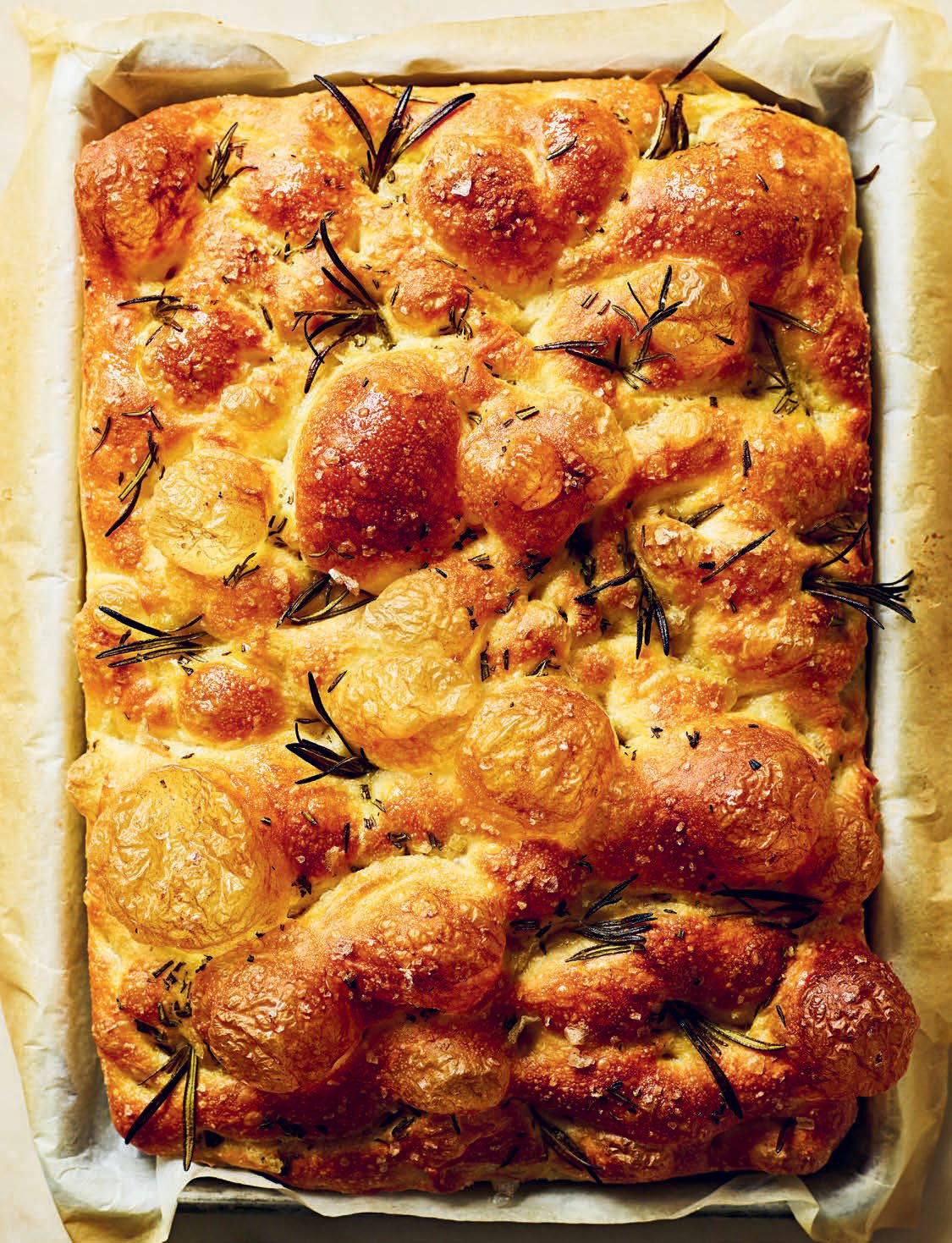 Authentic Italian focaccia